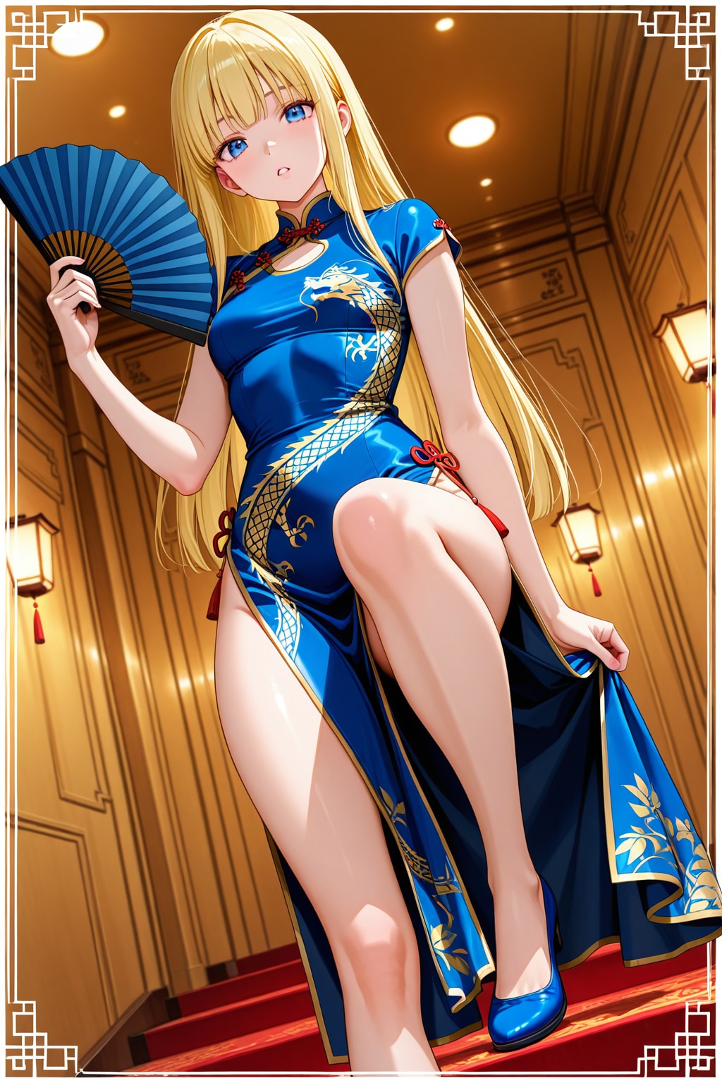 脚線美