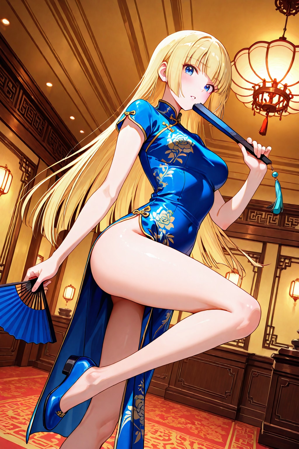 脚線美