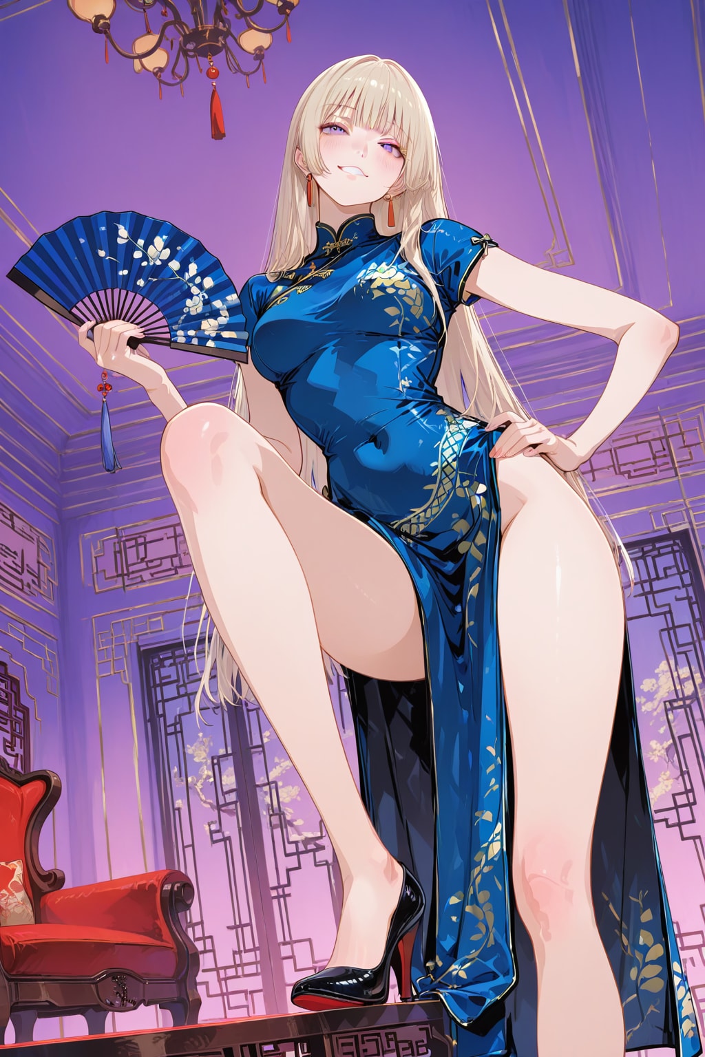 脚線美