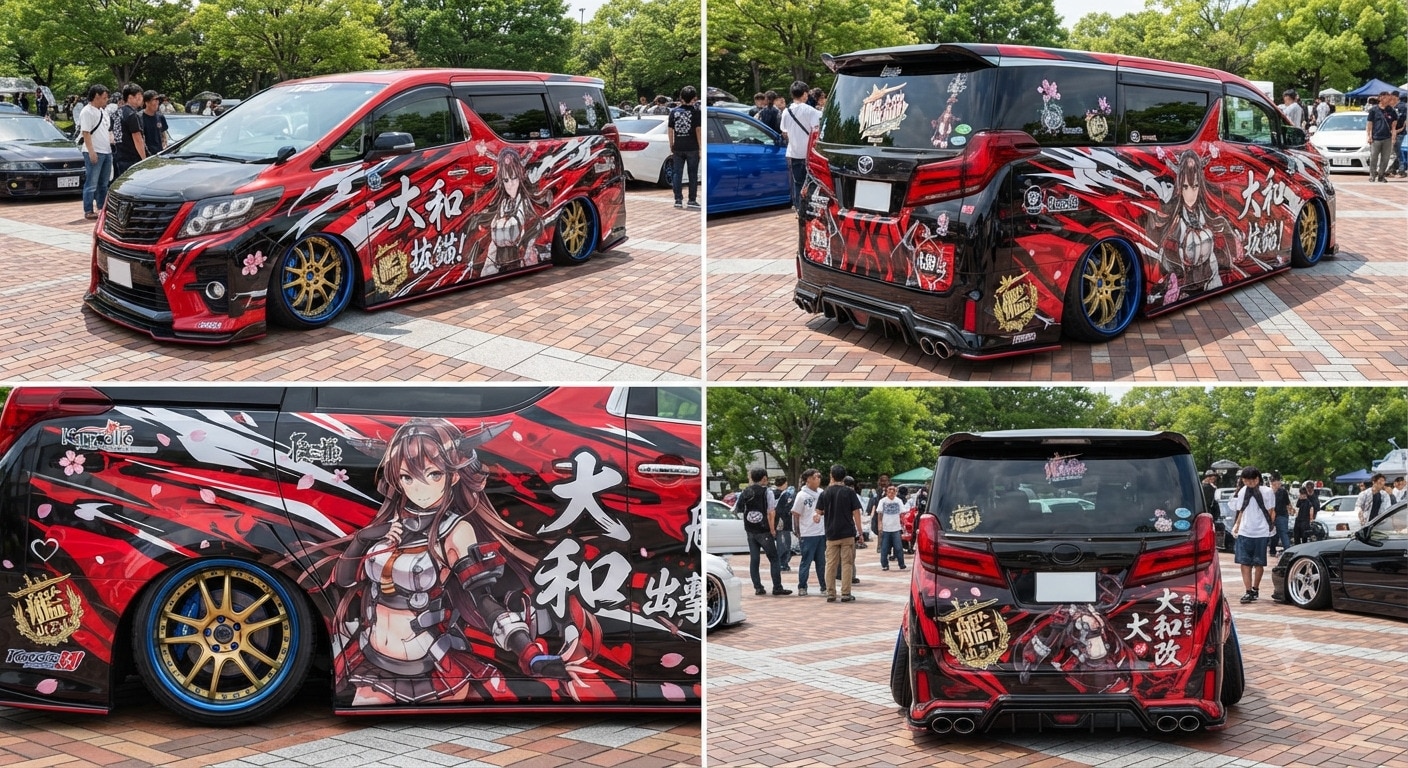 艦これ痛車アルファード | の人気AIイラスト・グラビア