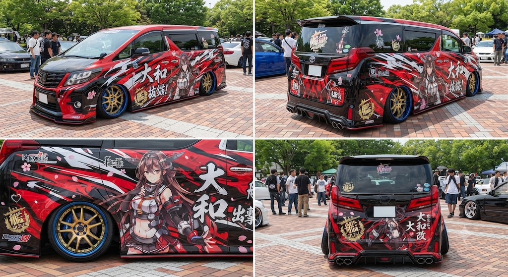 艦これ痛車アルファード