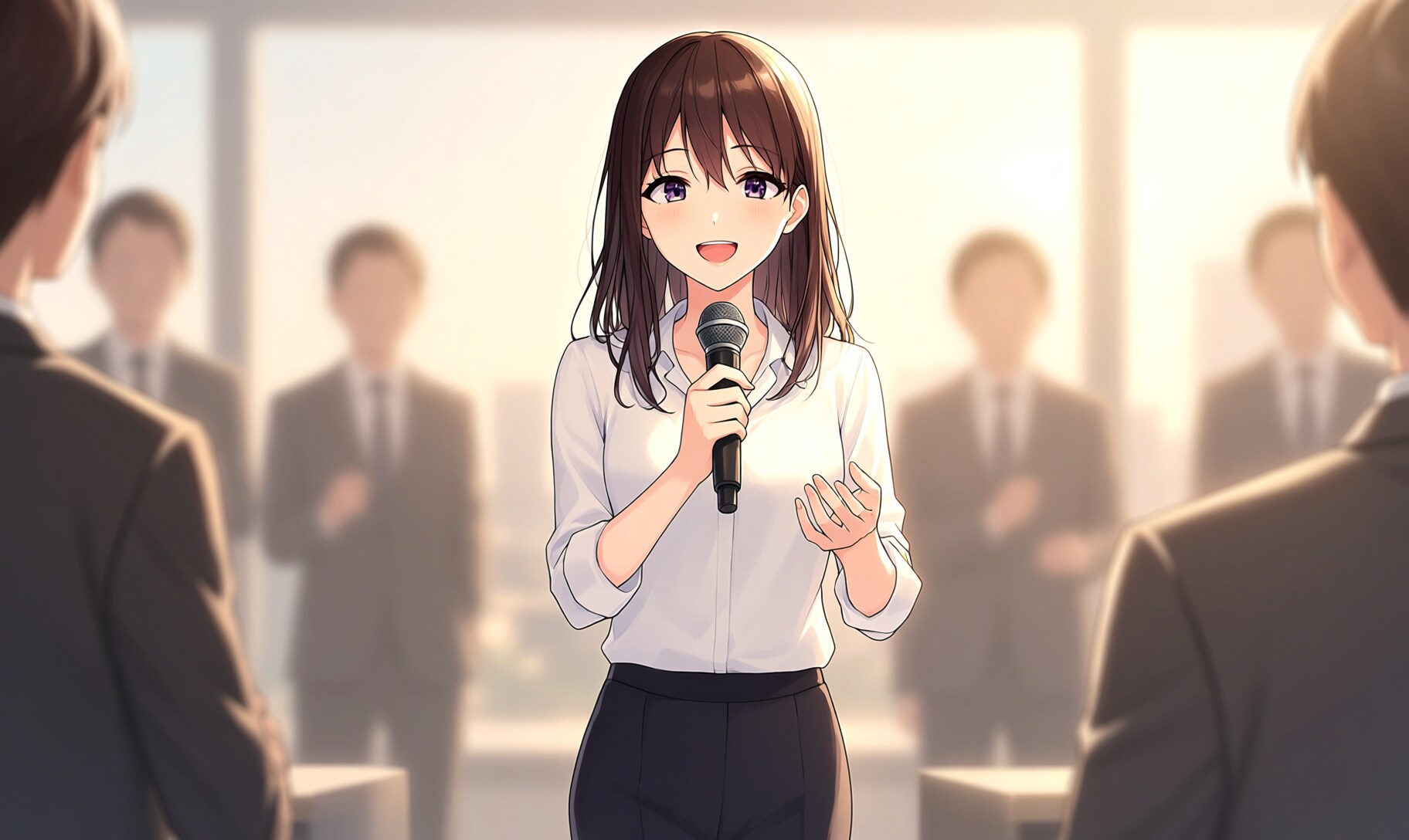 新しい職場へ… | の人気AIイラスト・グラビア
