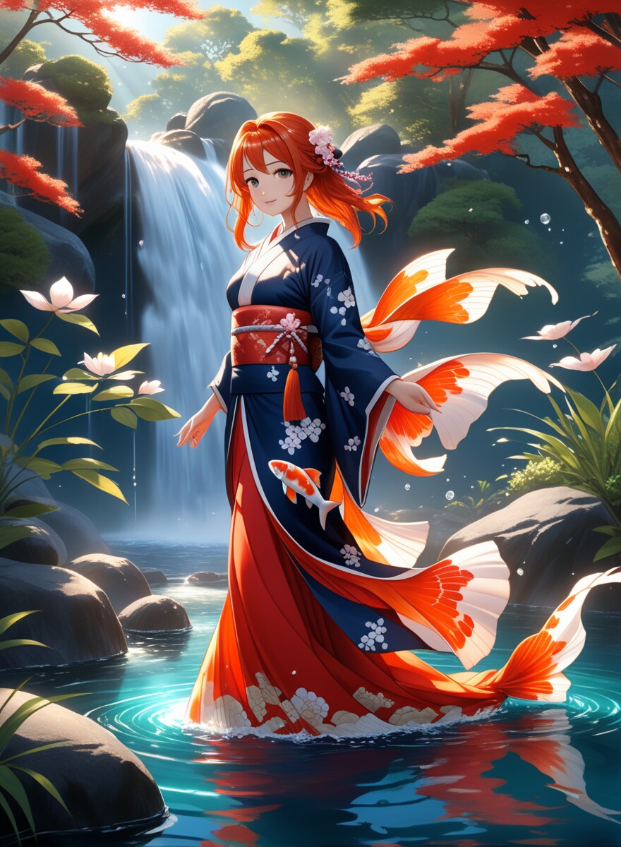 鯉：登竜門にて