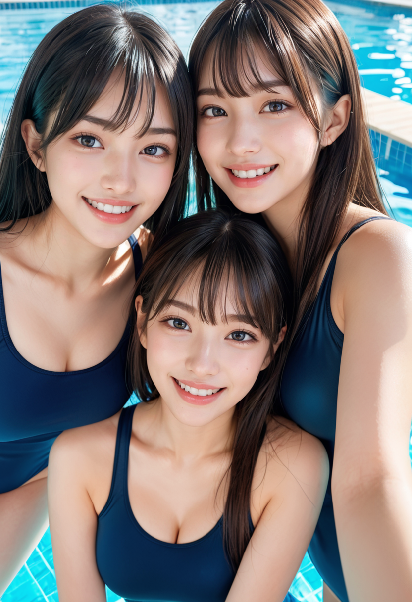 スク水女子高生57