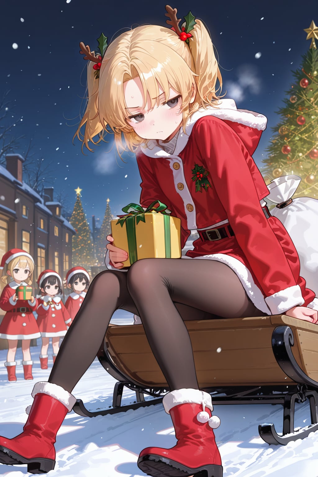 うちの子とクリスマス | の人気AIイラスト・グラビア