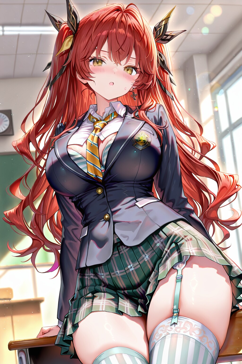何みてるのよ