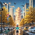 内堀通りで見た景色 5枚目