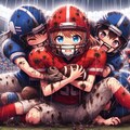 🏈泥まみれの女子アメフト 130 4枚目