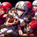 🏈泥まみれの女子アメフト 130 5枚目