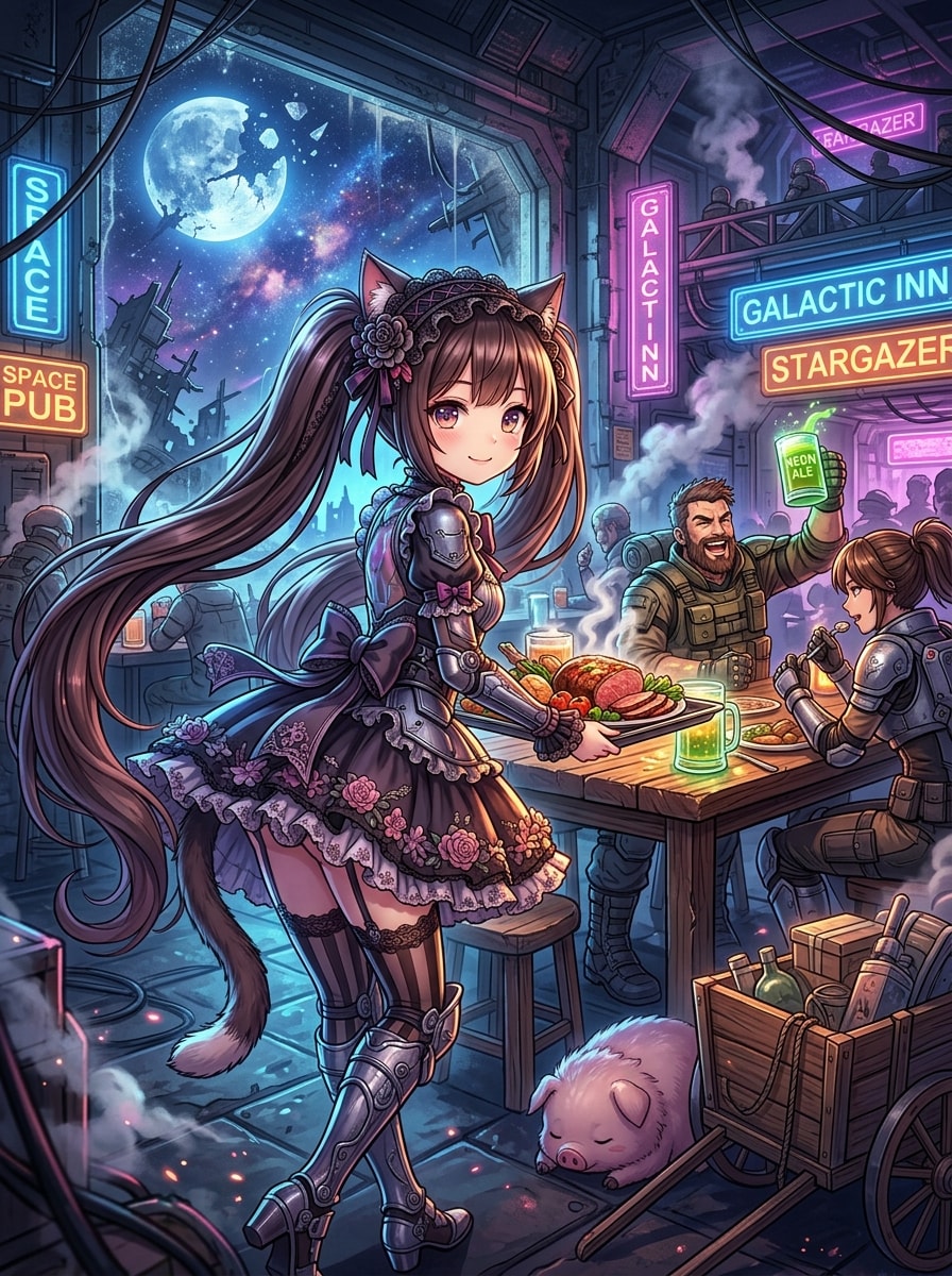 黒ツイにゃん