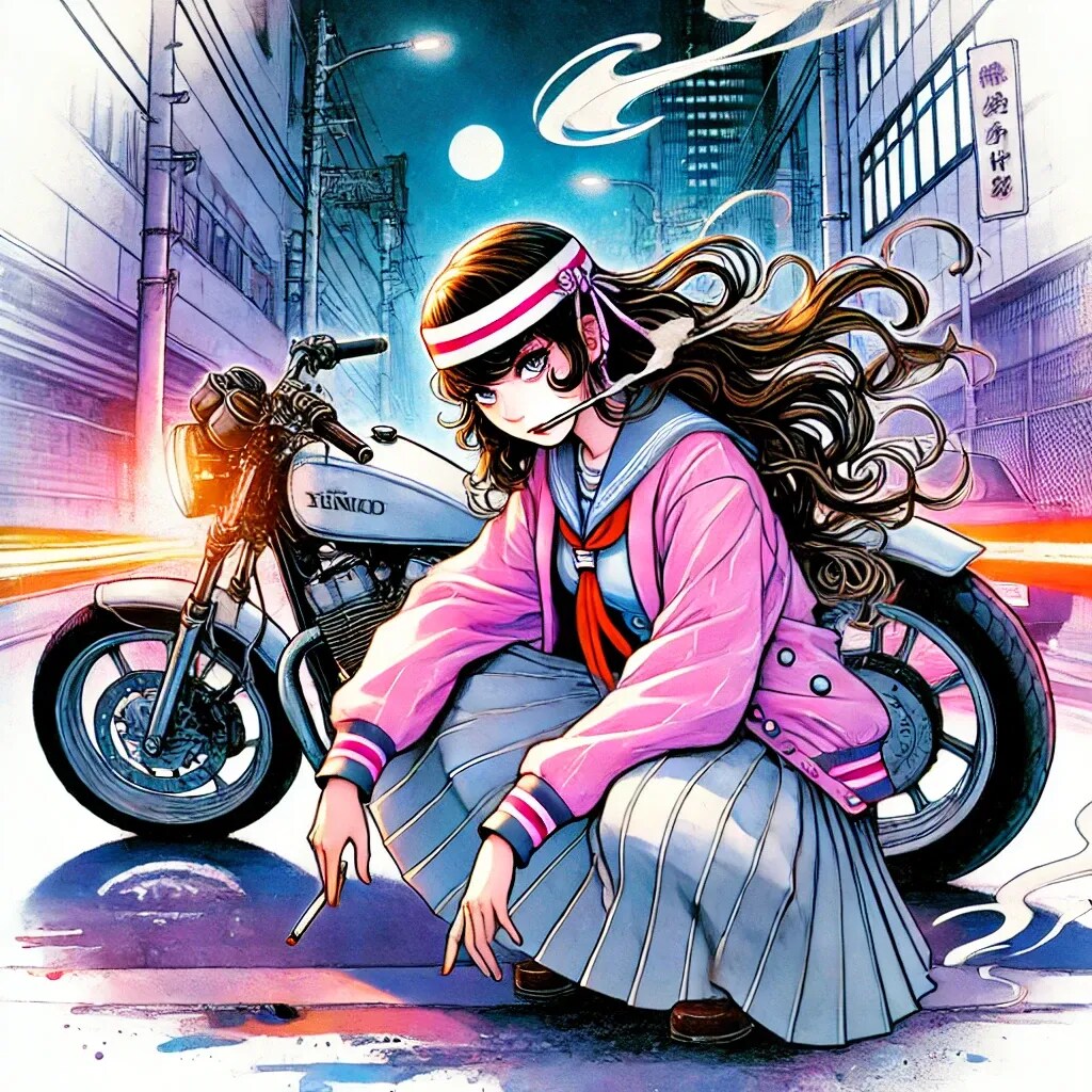 特攻隊長　学ランセーラーのお雅