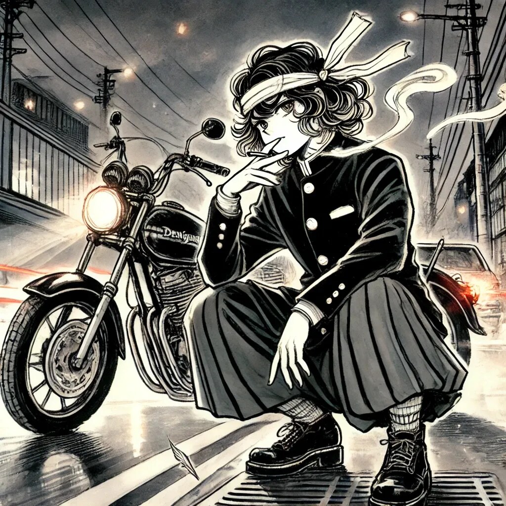 特攻隊長　学ランセーラーのお雅