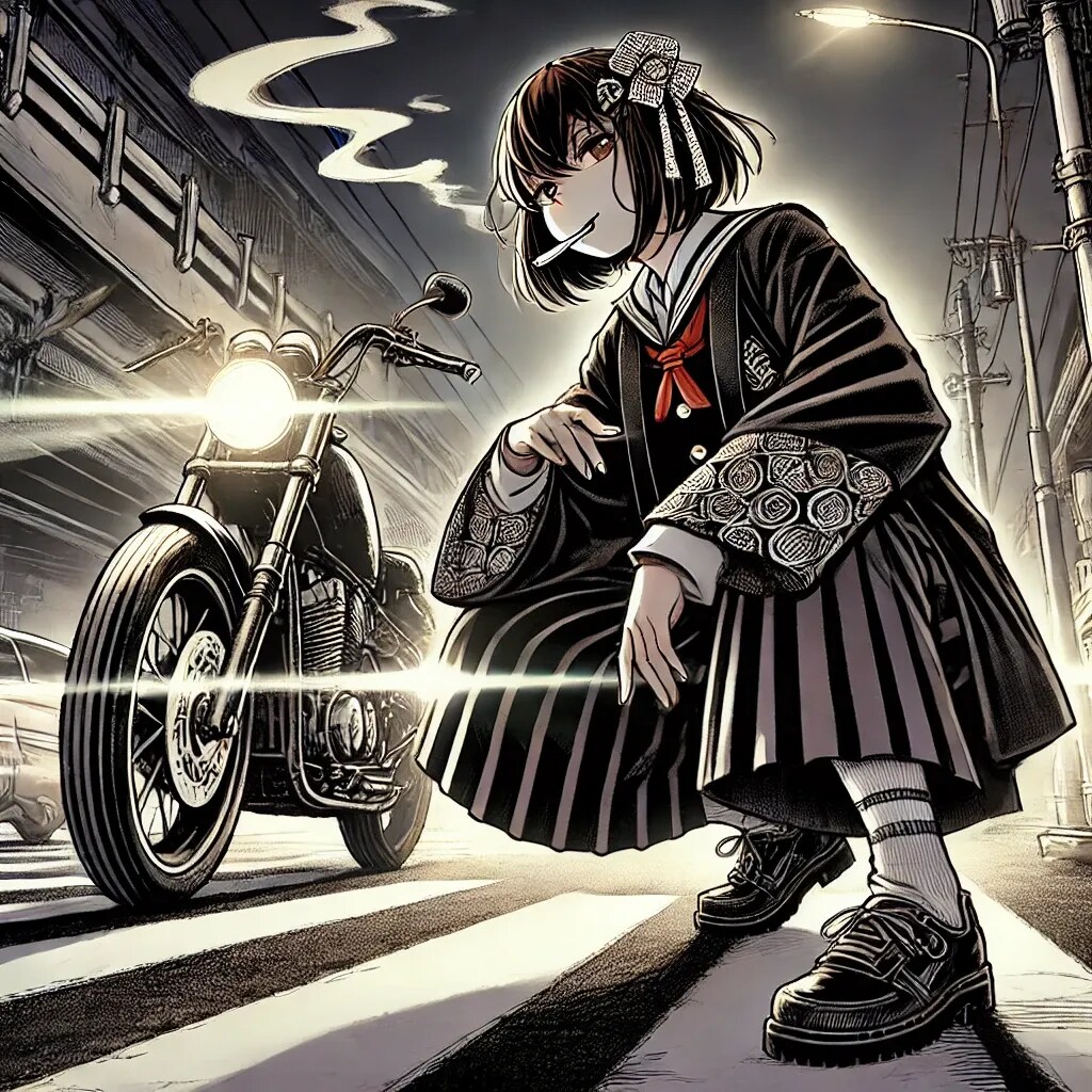 特攻隊長　学ランセーラーのお雅