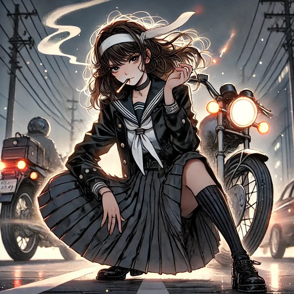 特攻隊長　学ランセーラーのお雅