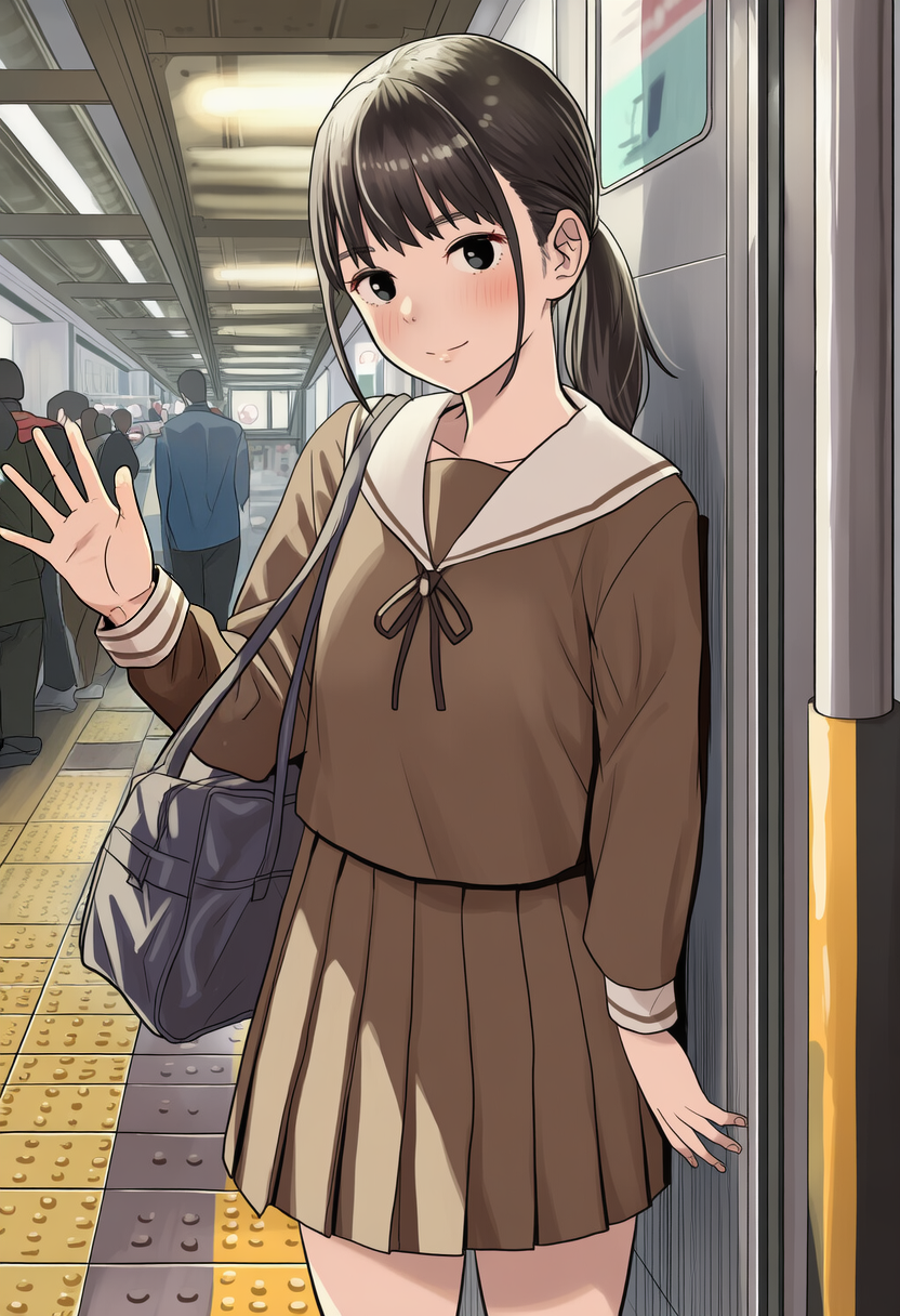 朝の待ち合わせ
