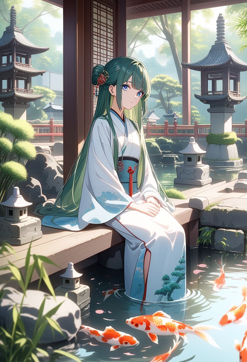 庭園 | の人気AIイラスト・グラビア