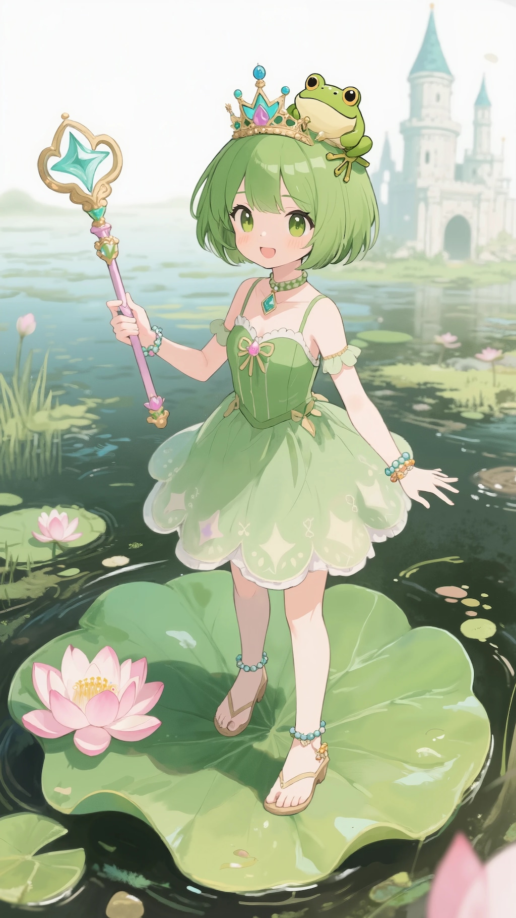 カエル魔法少女