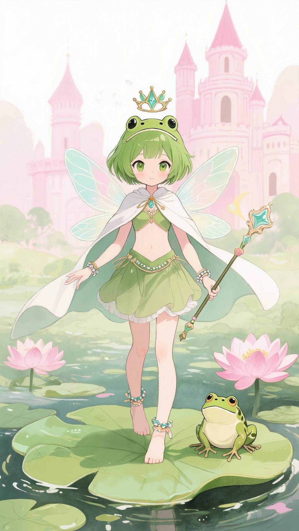 カエル魔法少女