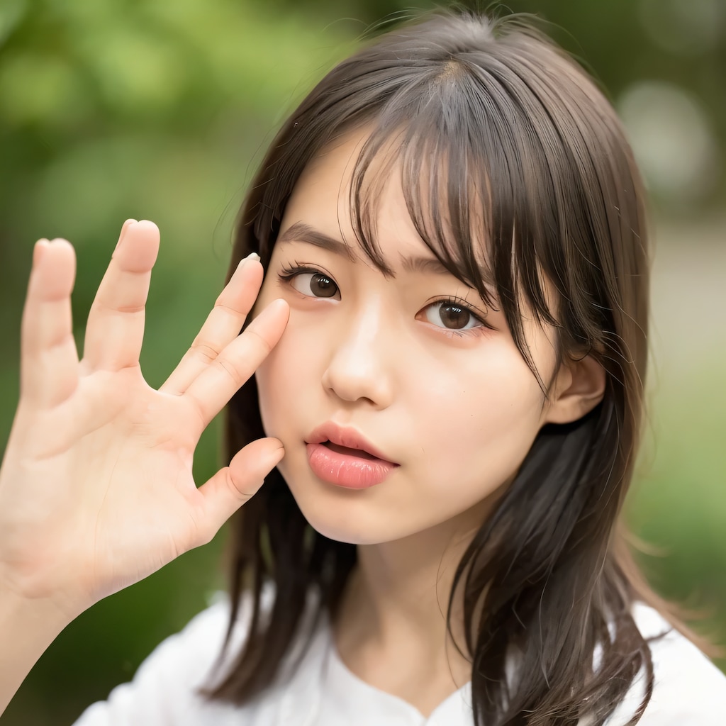 黒髪ロングの美女１０