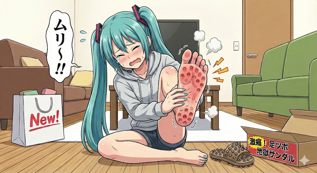 ミクさん 健康サンダル買ってみた😁