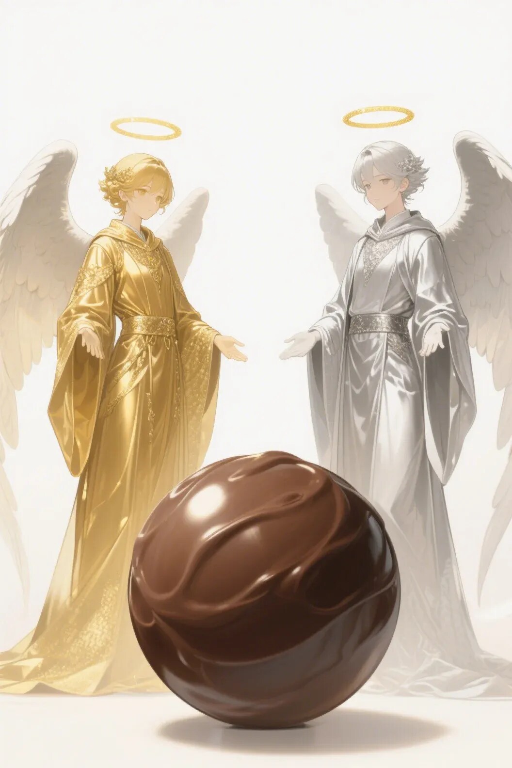 金と銀のエンゼル111 | の人気AIイラスト・グラビア