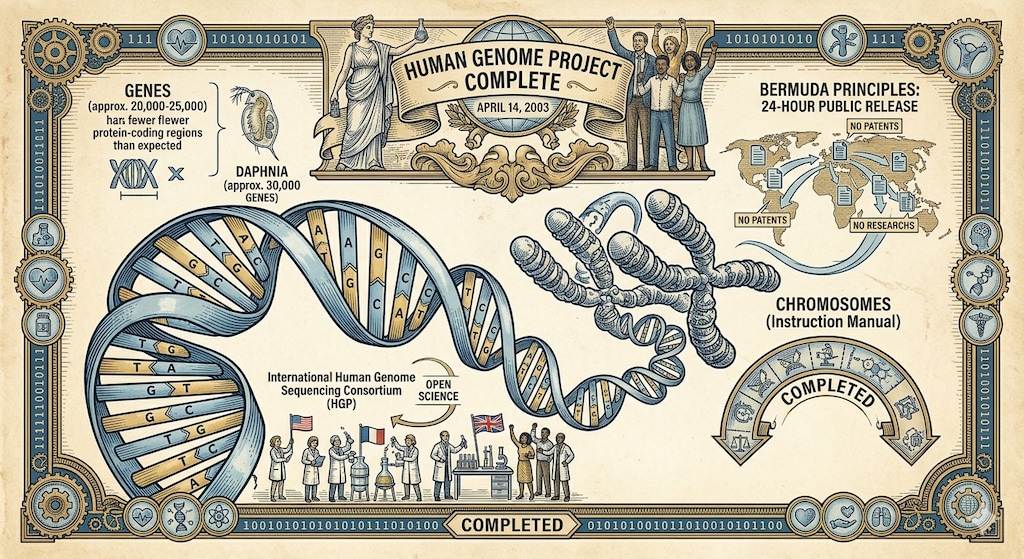 Humanity has merely acquired a glossary of genes.