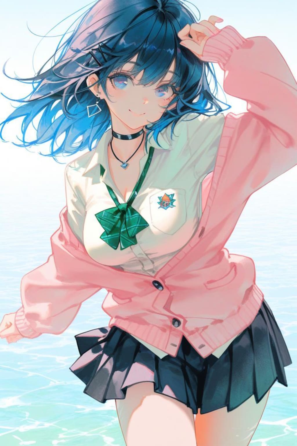 <古波蔵眞琴さん>このバイク可愛いなぁ