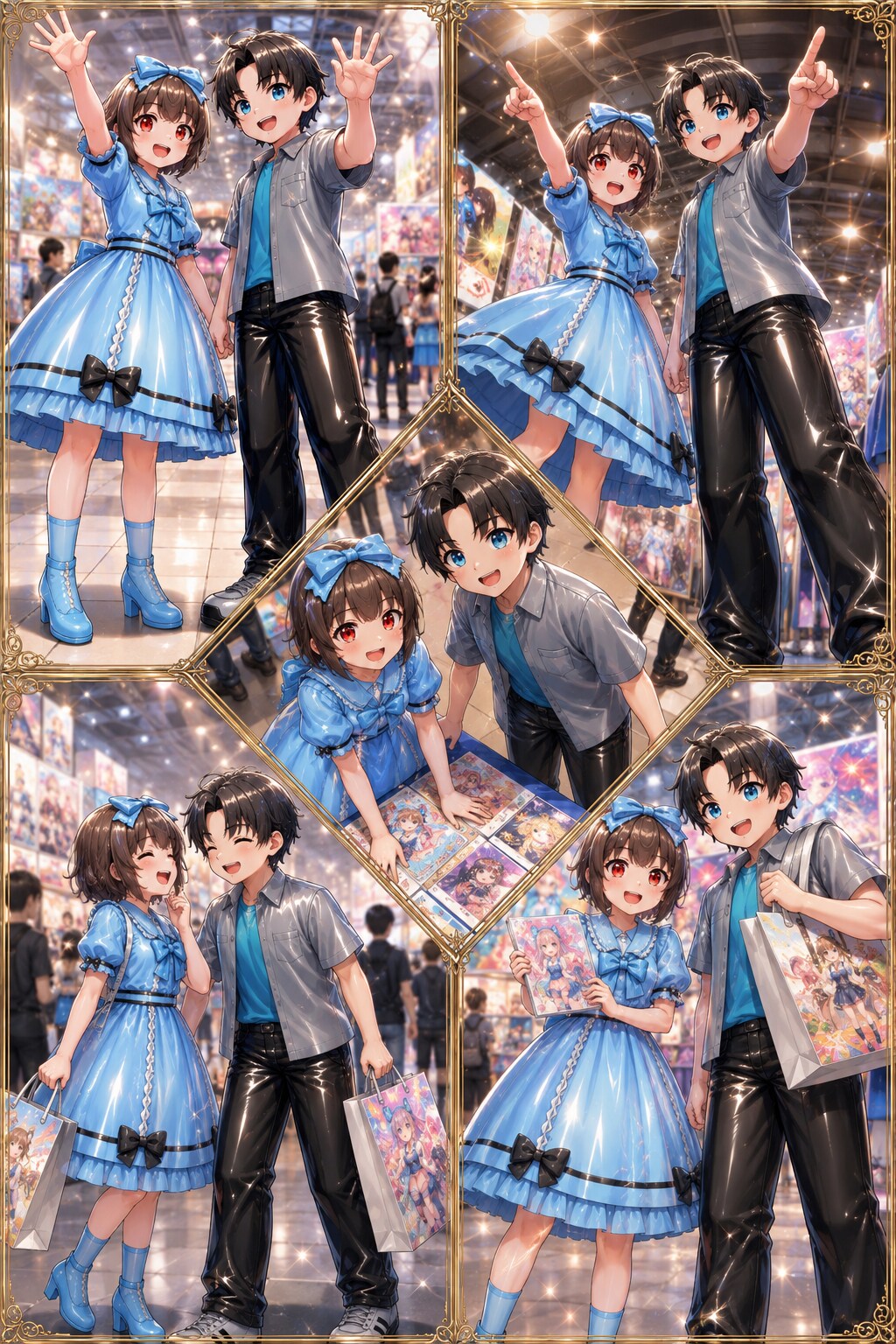 自宅でナチュラルに女装する男子 | の人気AIイラスト・グラビア