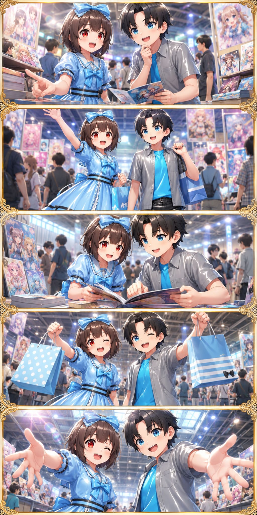 自宅でナチュラルに女装する男子