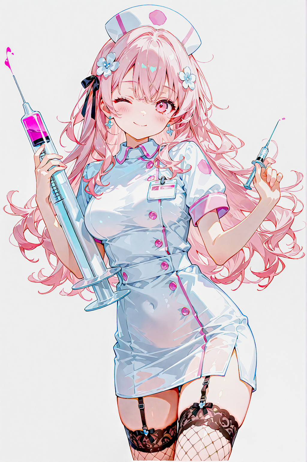 【誕生日FA御礼】愛花さんとナースコス祭り (for namiki_jsonさん)