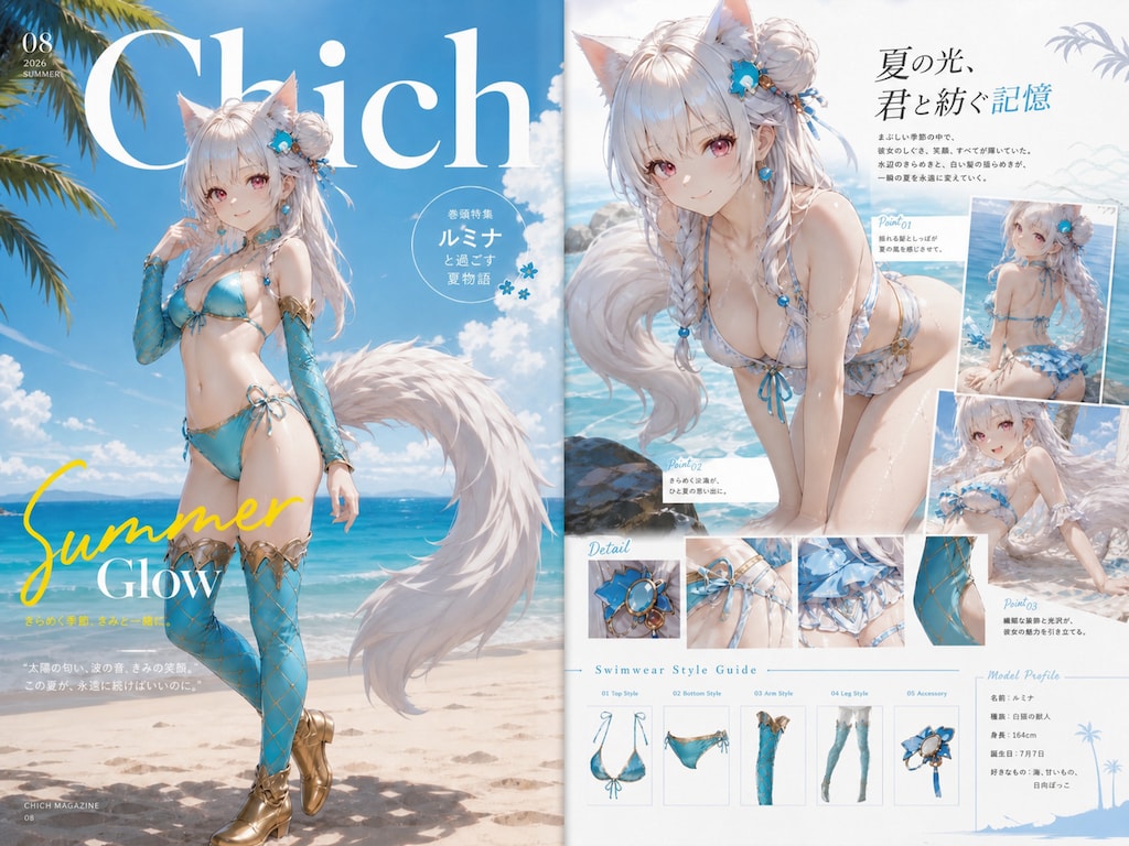ルミナと海辺で過ごす夏🌴