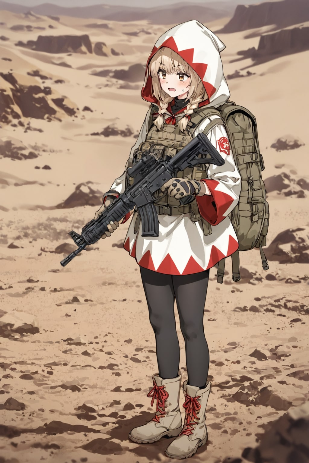 砂漠の傭兵の白魔道士