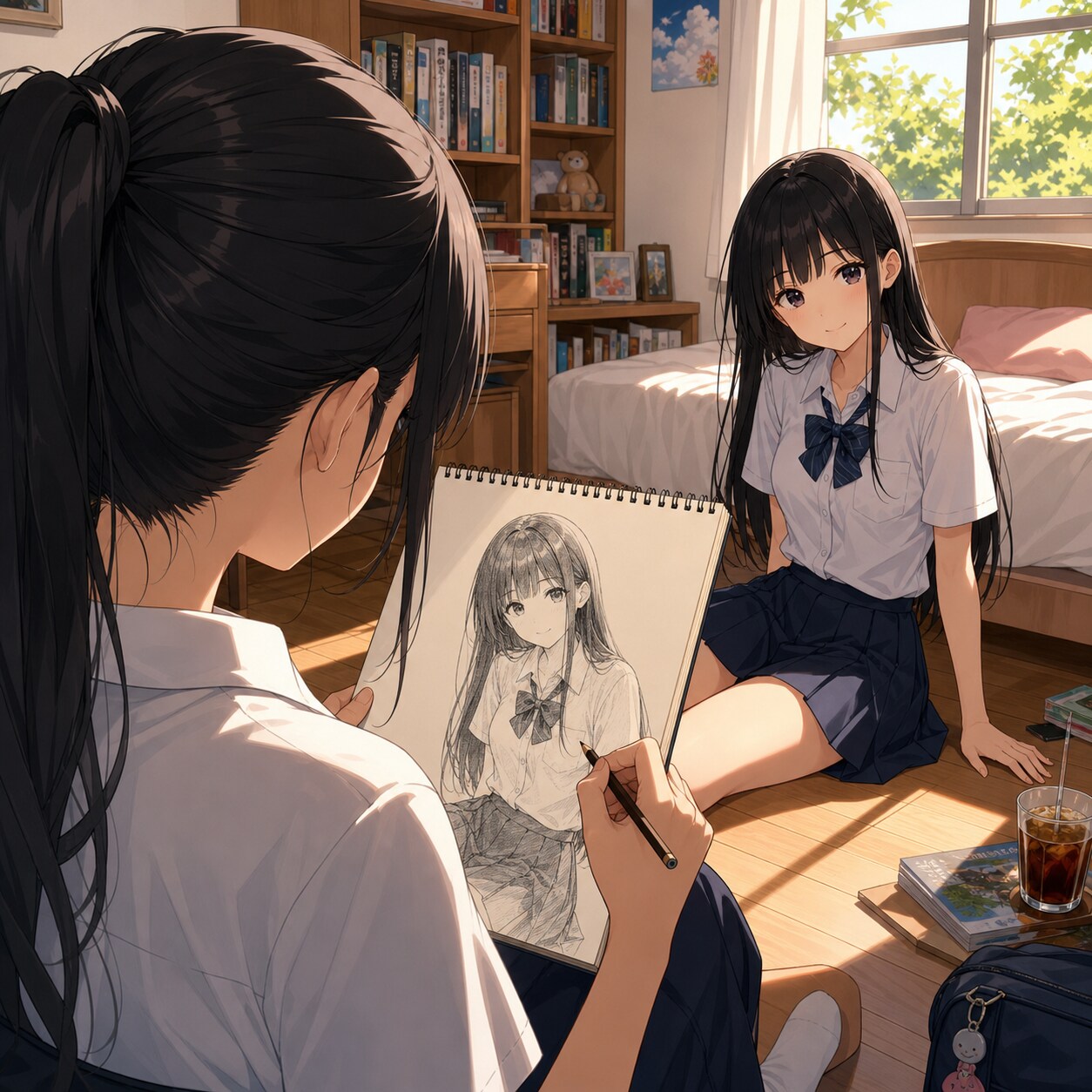 スケッチ少女