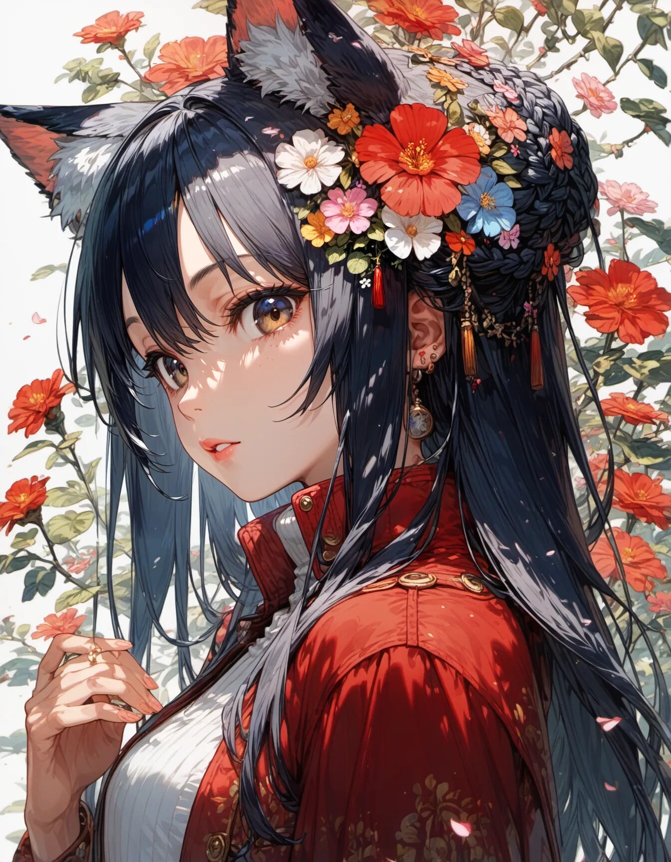 Floral Sovereignty | の人気AIイラスト・グラビア