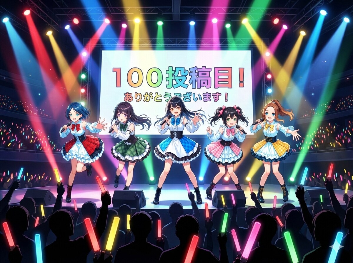 100投稿目！