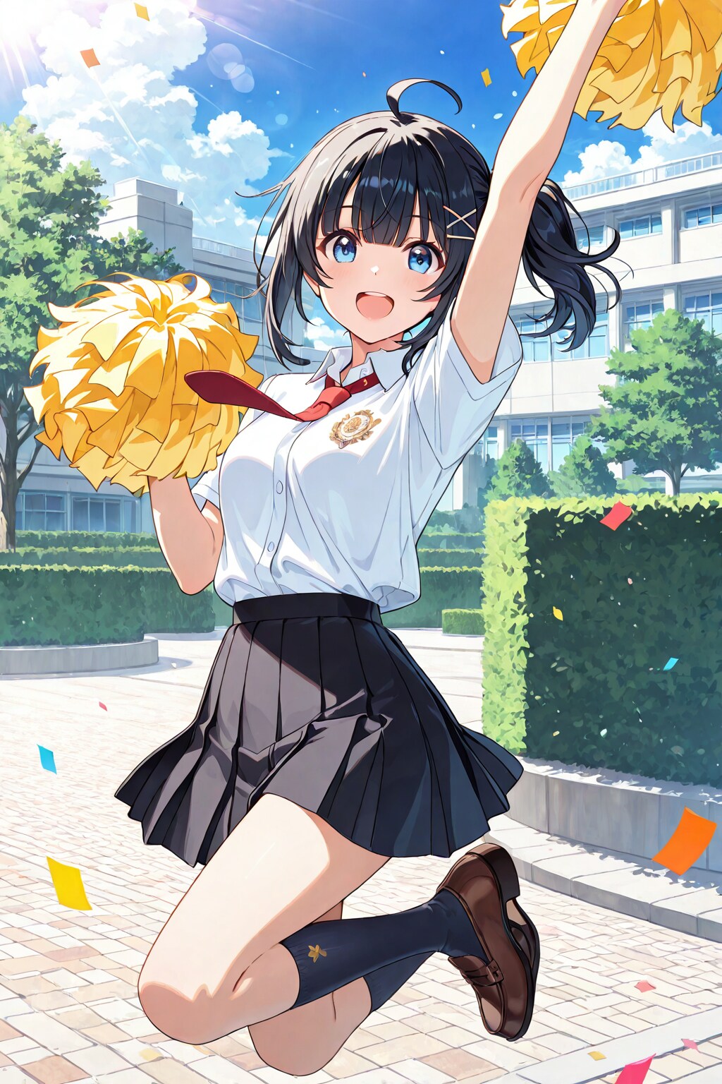 応援する子