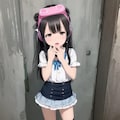 アイドル少女の廃墟探索 5枚目