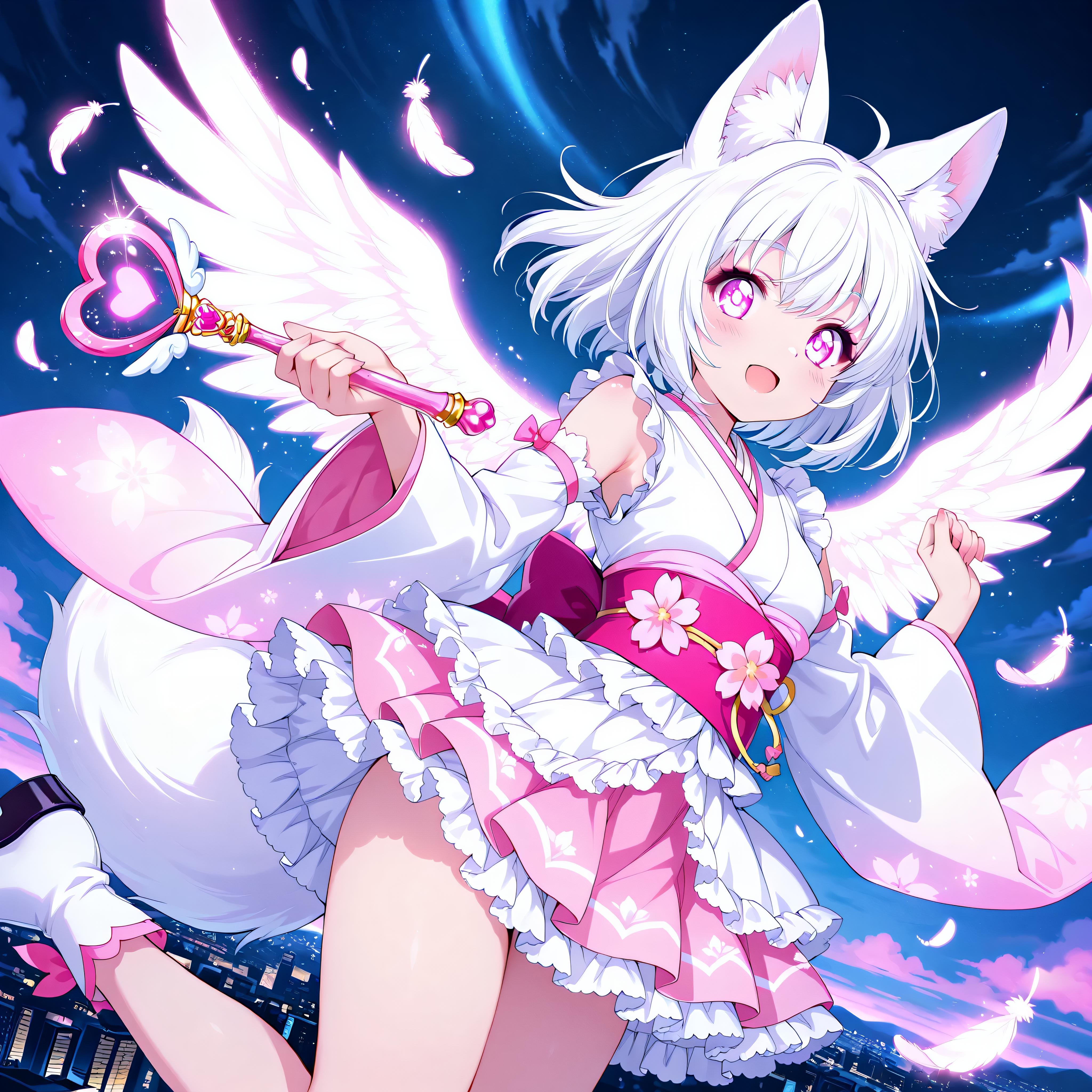 魔法少女リリカル・フォックス | の人気AIイラスト・グラビア