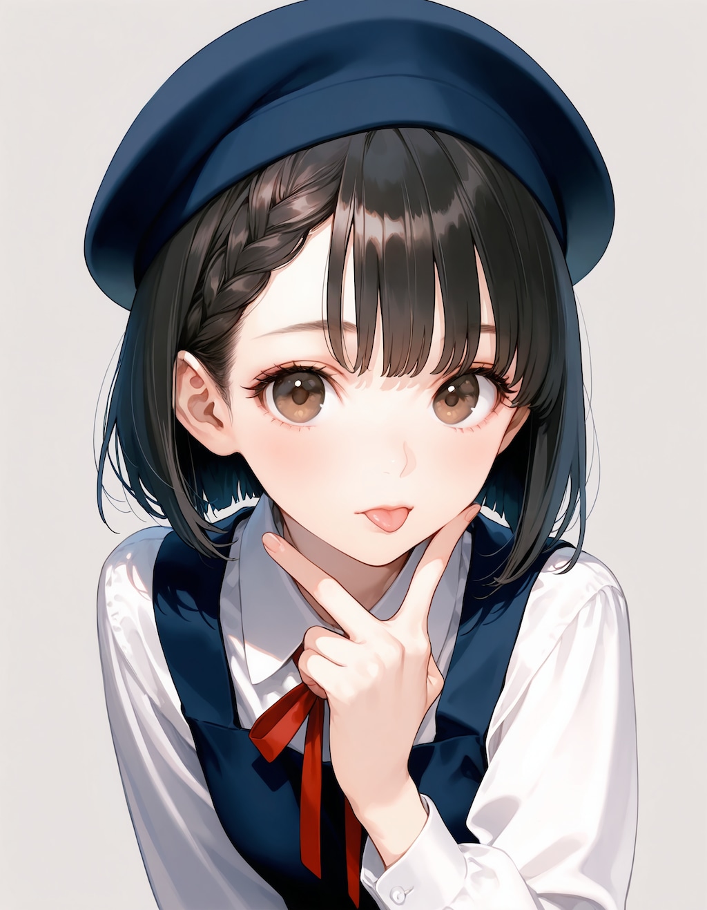キャラ　お嬢様学校に通う女の子