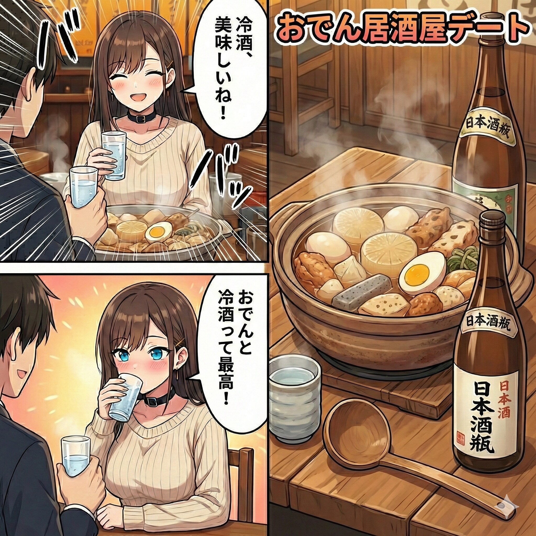 提案　おでん居酒屋デート