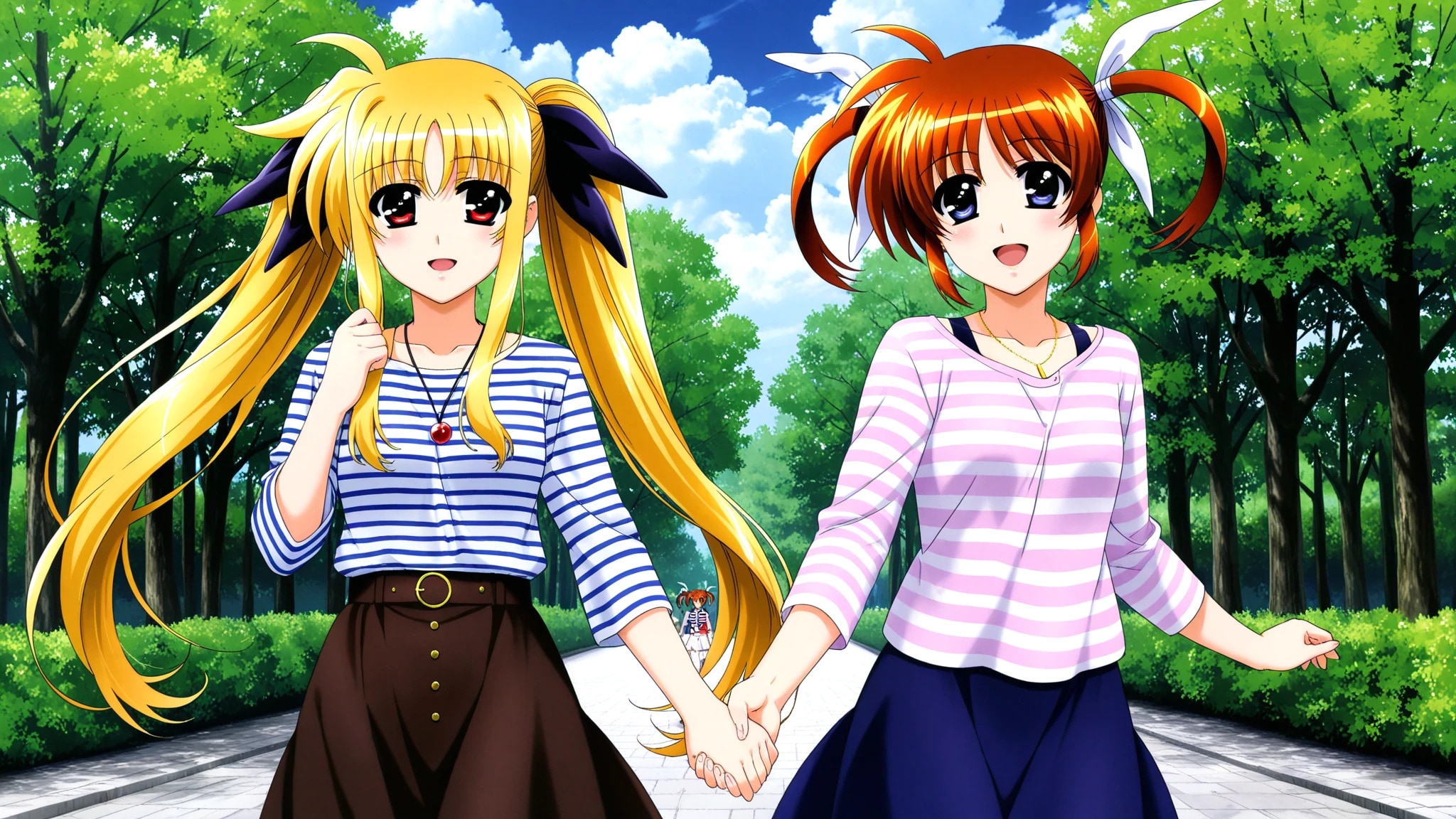 なのは➡　お出かけだよお‼ | の人気AIイラスト・グラビア