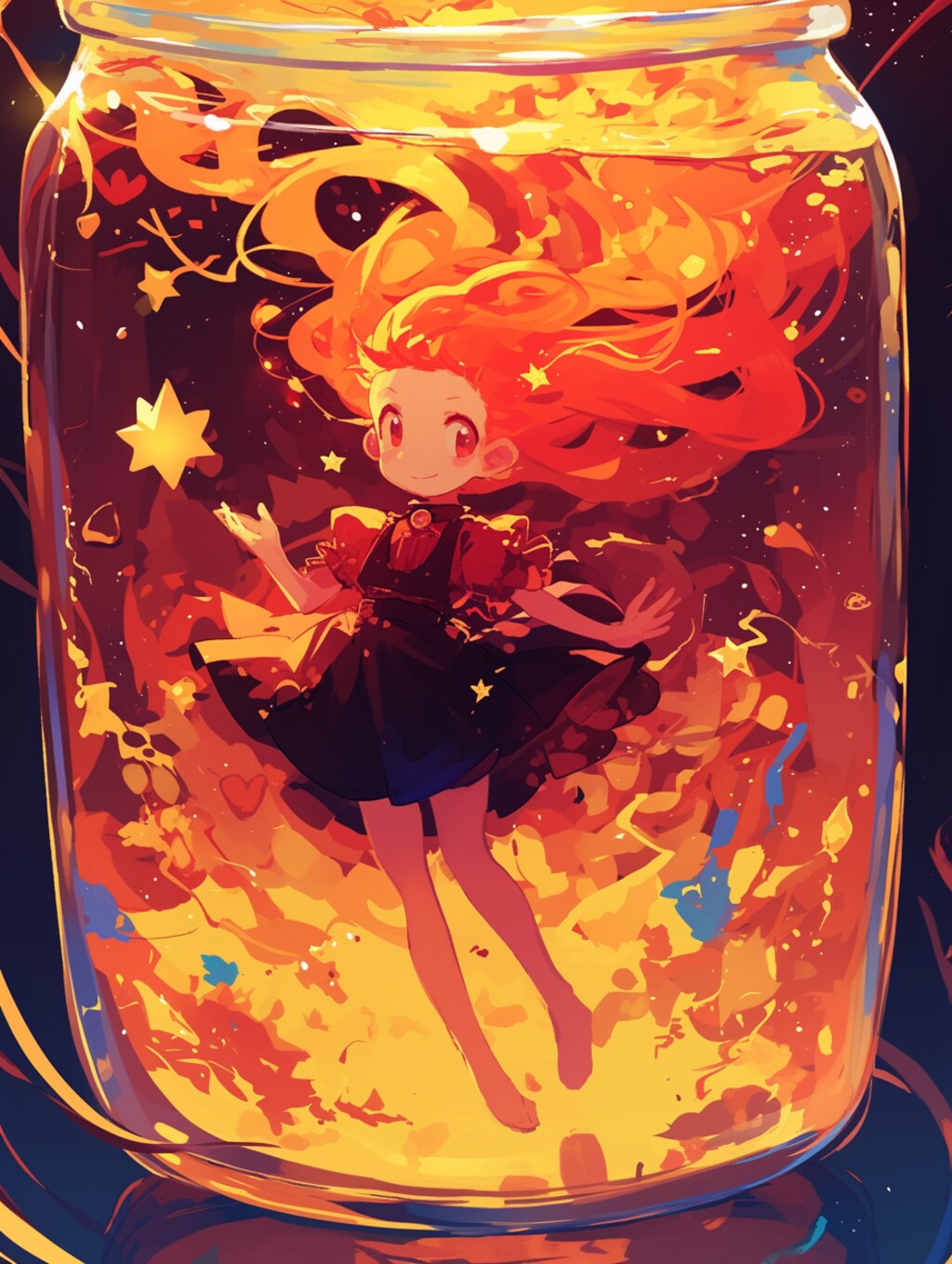 「瓶詰の少女」紅21