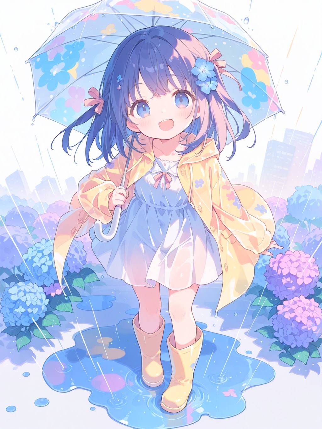 お気に入りのレインコート