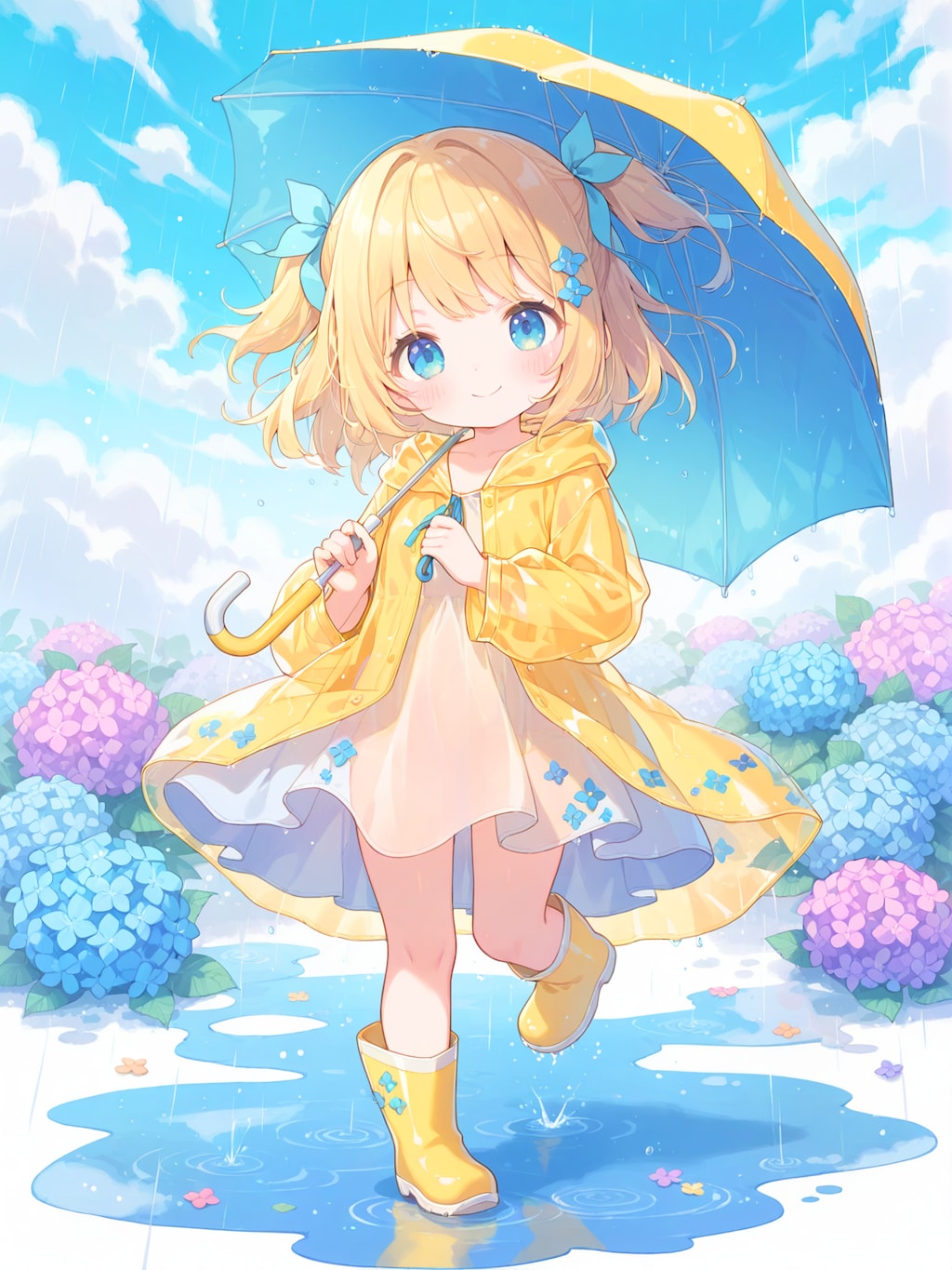 お気に入りのレインコート