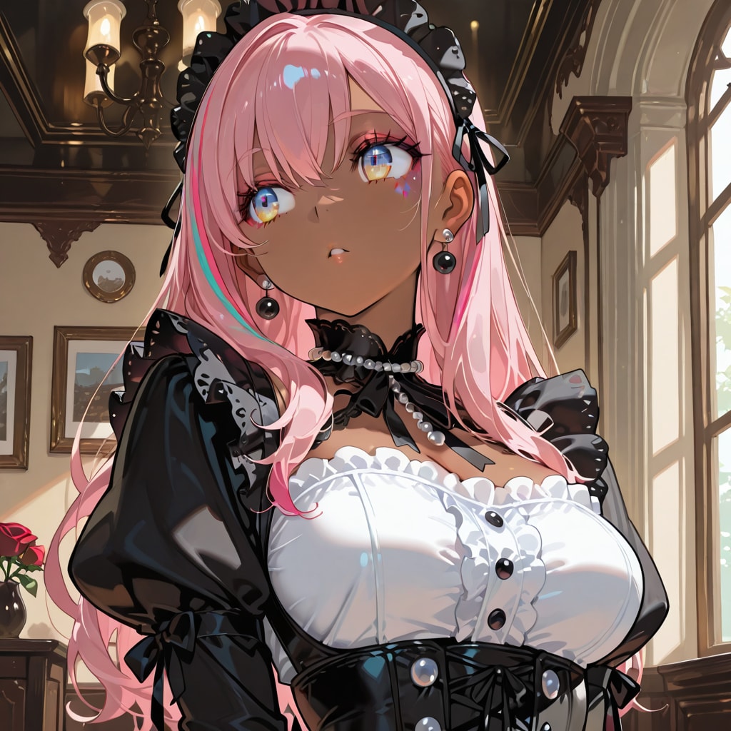 ギャル×ゴスアレンジ | の人気AIイラスト・グラビア