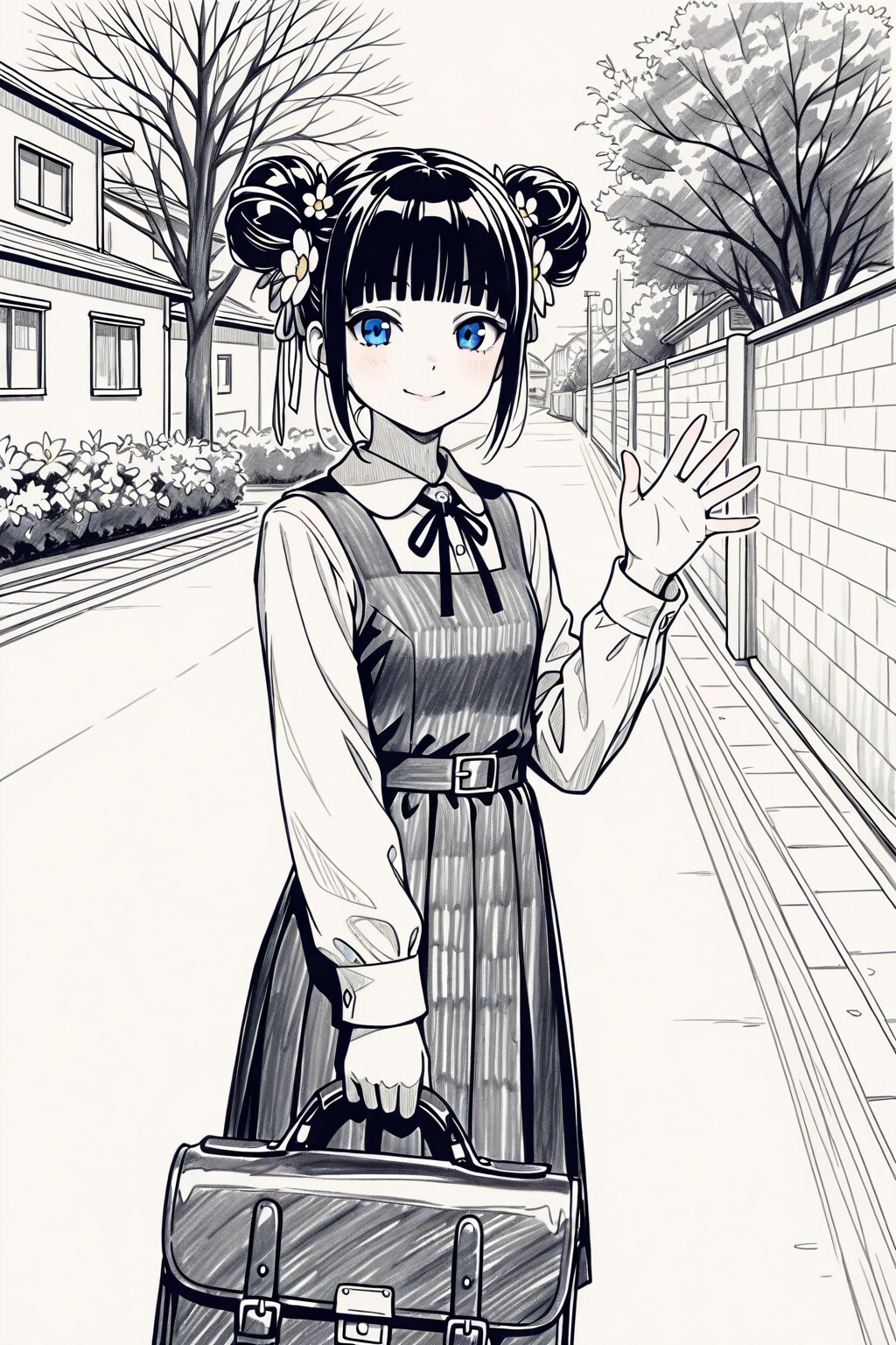 かおるのおだんごちゃんスケッチ１７ | の人気AIイラスト・グラビア