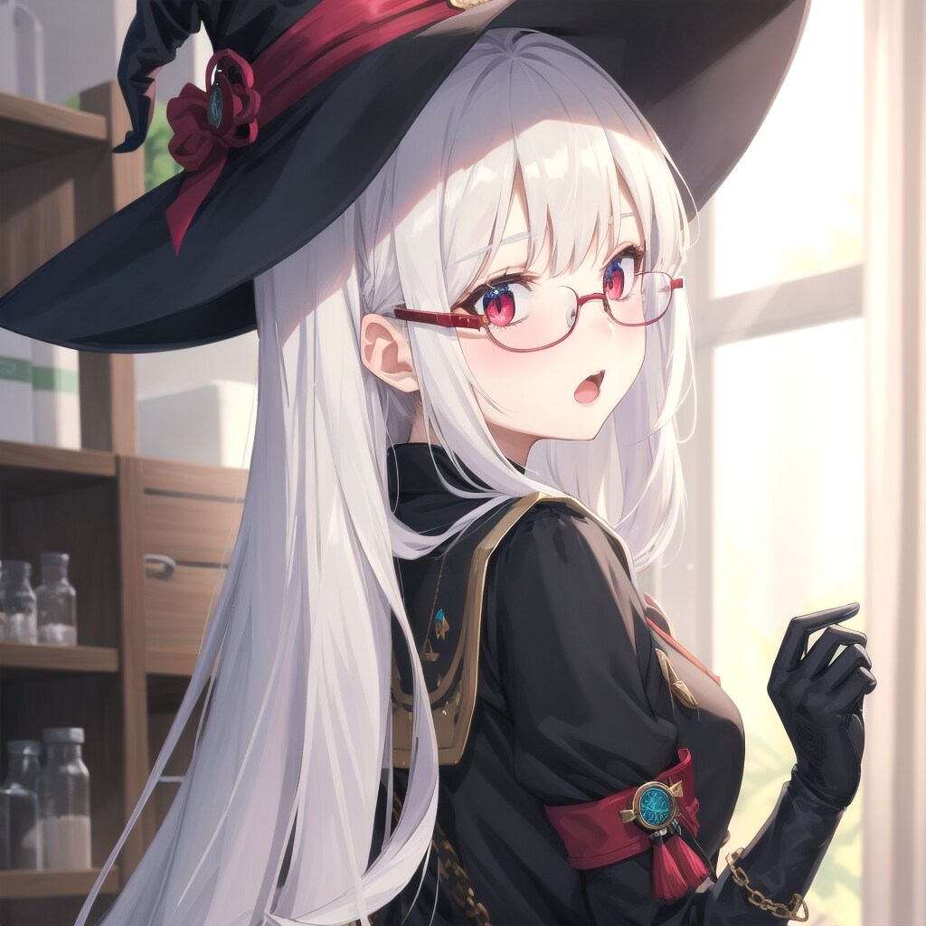 はあ、今日も朝。魔女は朝からお仕事よ | の人気AIイラスト・グラビア