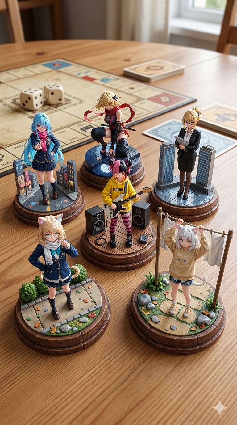 すごろく途中経過 | の人気AIイラスト・グラビア