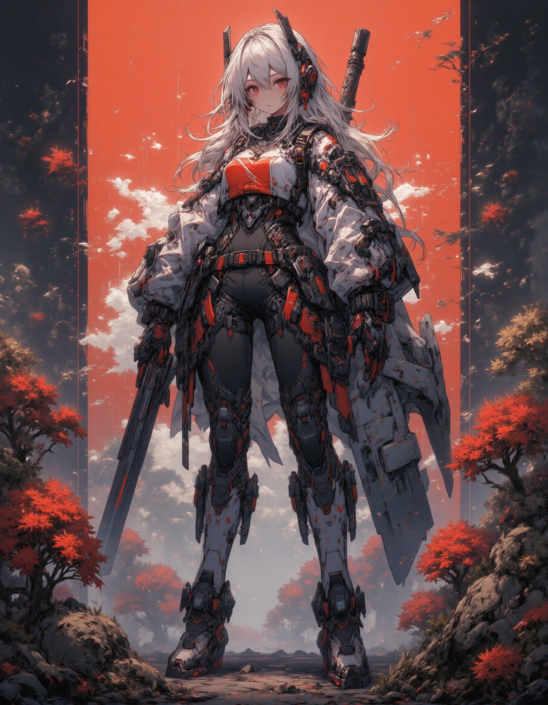 紅葉の戦士 | の人気AIイラスト・グラビア