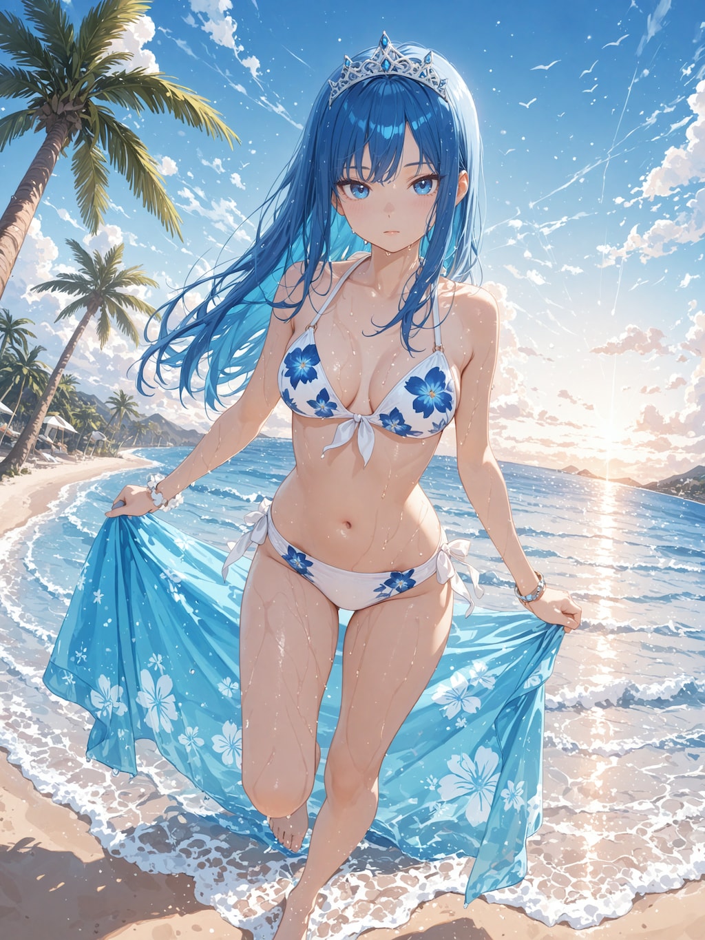 水着のイスカ姫